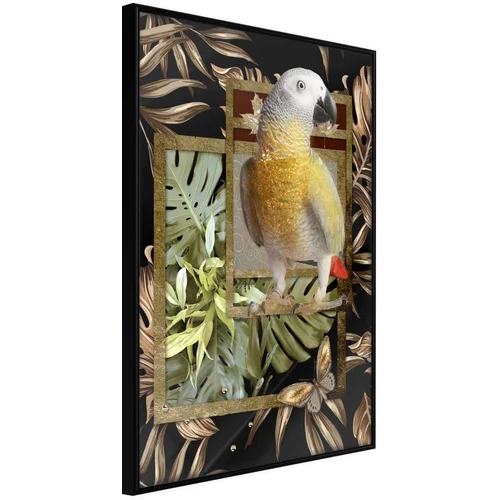  Poster - Composition with Gold Parrot 40x60