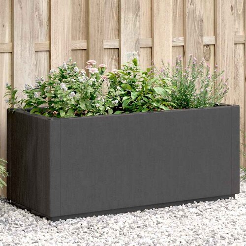  Vrtna sadilica tamnosiva 80x36x35 cm PP Cijene