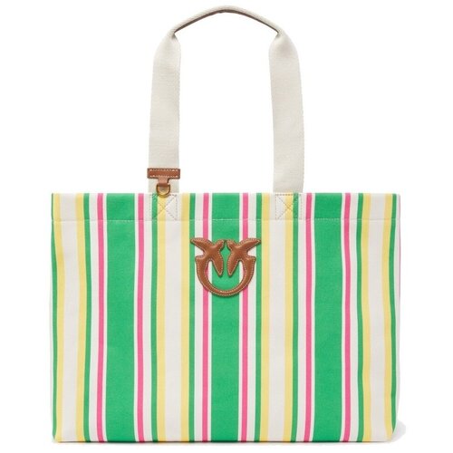 Pinko SHOPPING BAG EXTRA Zelena Cijene
