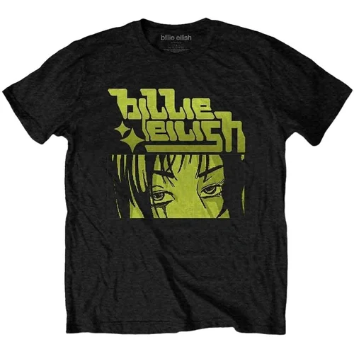 Billie Eilish Košulja Anime Logo Unisex Black M