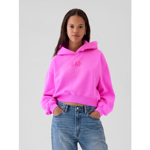 GAP Hoodie Logo Cropped - Women's Cene