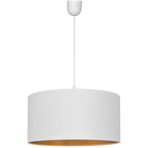  Luster na sajli ALBA 1xE27/15W/230V prečnik 40 cm bela/zlatna Cene