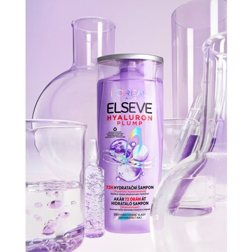 L&amp;acute;Or&amp;eacute;al Paris elseve hyaluron plump shampoo &amp;scaron;ampon za suhe lase 400 ml za ženske Slike