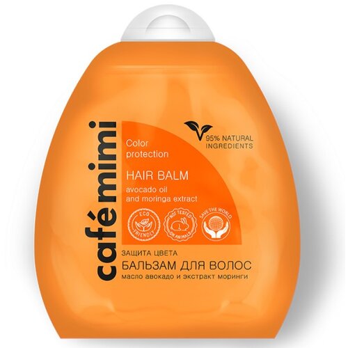 CafeMimi Balzam za kosu "Zaštita boje" Avokado i moringa ekstrakt 250ml Cijene