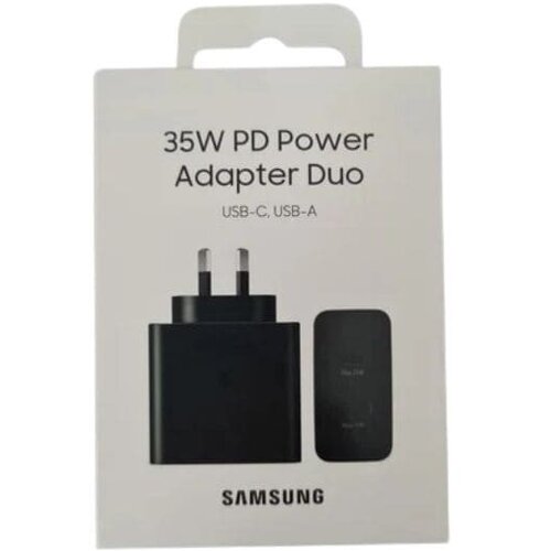 Samsung Kucni punjac Original 35W Fast Duo USB-C USB-A Black adapter TA220 Cijene