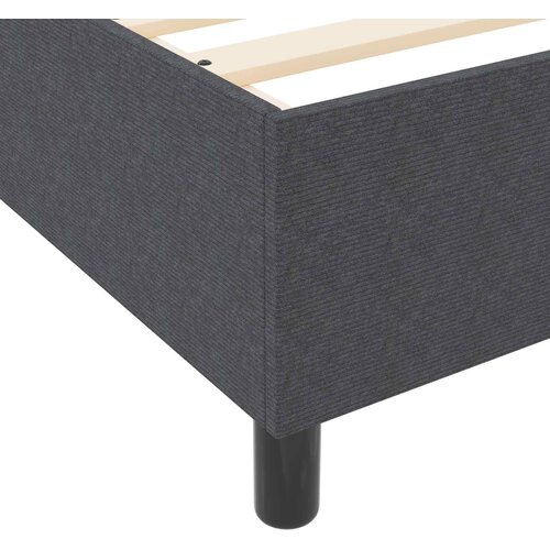  Krevetna platforma Tamno siva 120 x 200 cm Kordura tekstil Slike