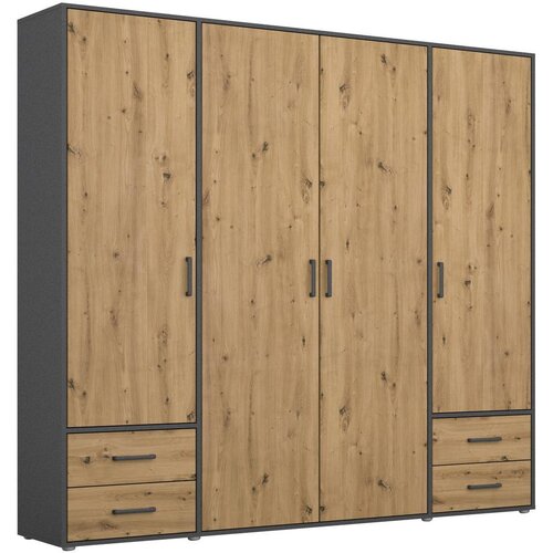 Modern Living Omara S Klasičnimi Vrati Voyager, Barva Hrasta, Siva Cene