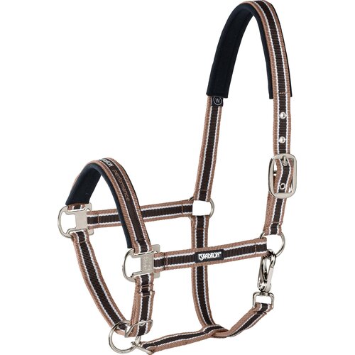 ESKADRON Oglavka Pin Buckle, Cob - hazelnut-creme-darkbrown Cene