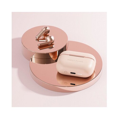 Happy Plugs slu&amp;scaron;alice Hope bežične BT bubice rose gold Slike