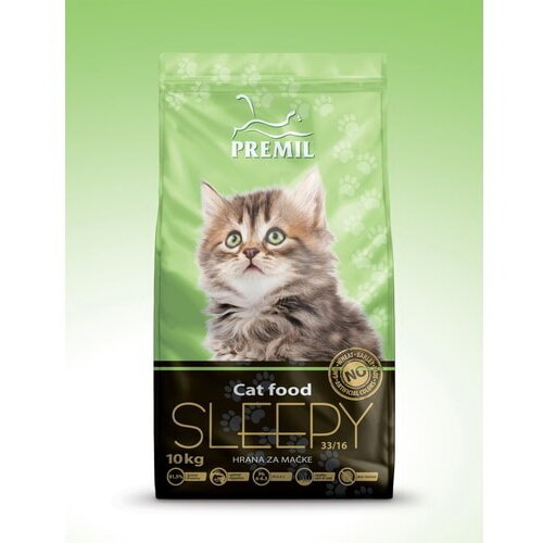 Premil top line sleepy briketi super premium kvaliteta za skotne mačke, male mačke i mačke koje doje 10kg Slike