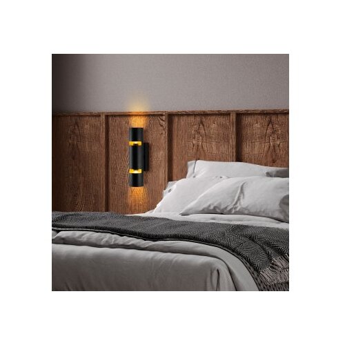 Opviq vall lamp zidna lampa u crnoj boji luxora 15381 Slike