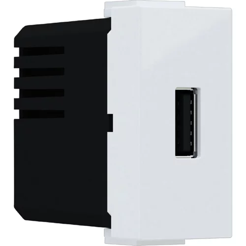 MODYS Polnilna vtičnica za USB Modys SB (bele barve, 1 kos, vgradna/podometna)