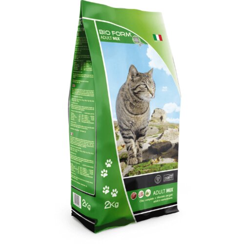 BIO FORM hrana za mačke 2 kg adult mix 30/12 Slike