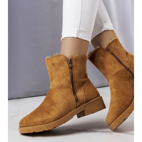 Gemre Insulated brown ankle boots Salona Slike