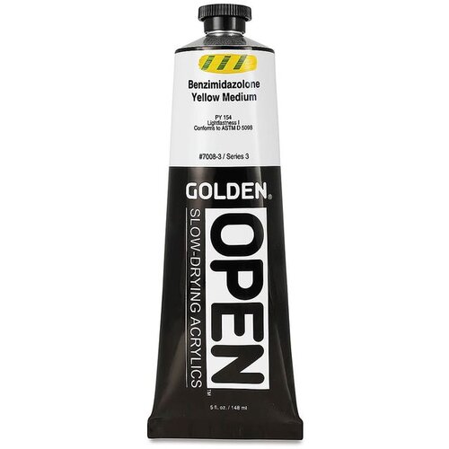  GOLDEN OPEN akrilna boja koja se sporo su&amp;scaron;i 148 ml | 7008 Benzimidazolone Yellow Medium Slike