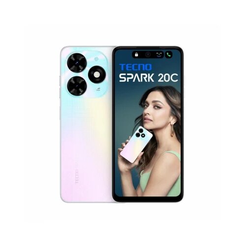 TECNO SPARK 20C nfc 8+128 mystery white Slike