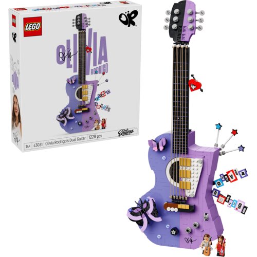 Lego LEGO® Editions - Dvojna gitara Olivije Rodrigo (43031) Cene