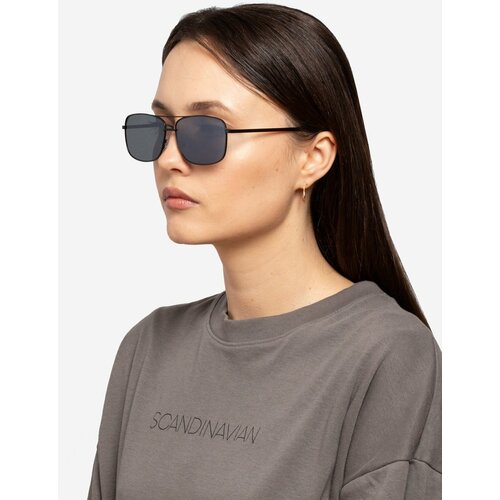 Shelvt Women's Black Sunglasses Cene