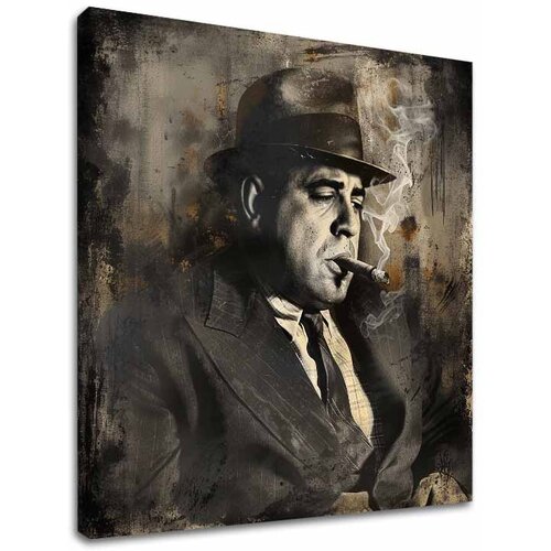Image AL CAPONE - Dim i snaga | 100% originalna akrilna boja Slike