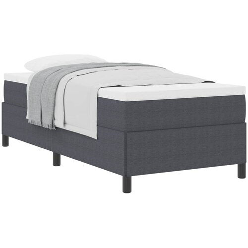  Krevet s opruga kutije Tamnosiva 100 x 200 cm Kordura tekstil Slike