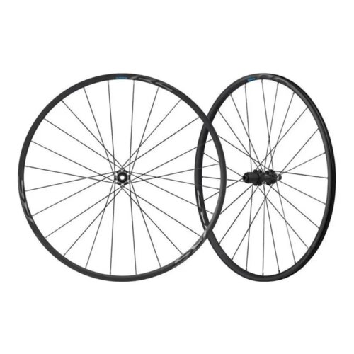  Kotač Shimano Wh-Rs370-Tl-Fr12, F:24R/R:24R, Za 11/10 Brzina, Old:100/142Mm, F/R:12Mm E-Thru, Tubeless, Crn, Sa Standard Naljepnicom, Ind.Pack Slike