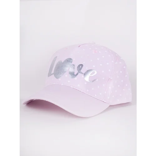 Yoclub Kids's Girl's Baseball Cap CZD-0635G-A100