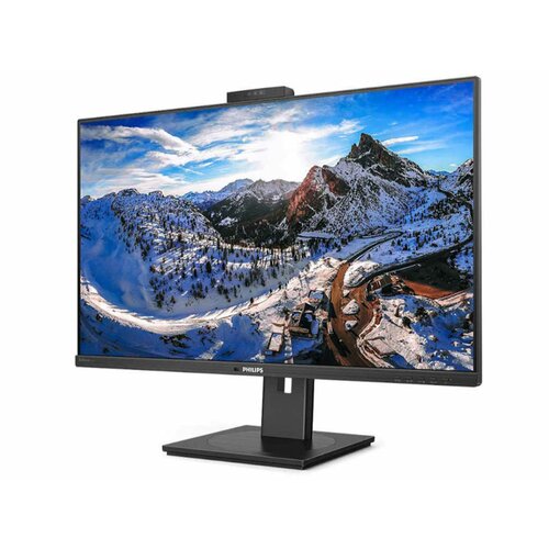 Philips 326P1H 31,5 IPS QHD monitor z USB-C docking postajo za prenosnik in vgrajeno webkamero 326P1H/00 Slike