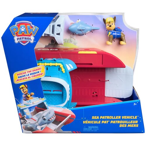 Spin Master Paw Patrol: morski igralni komplet z figurico Chase - Cene