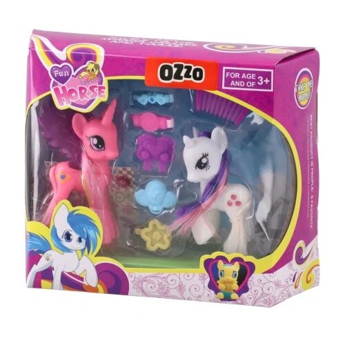 Ozzo Fun horse, set figura, dva ponija, set sa šnalicama Cene