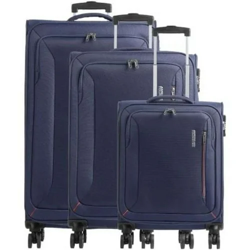 Komplet kovčega American Tourister Sea Seeker Hyperspeed Plava 75 L 38 L 108 L