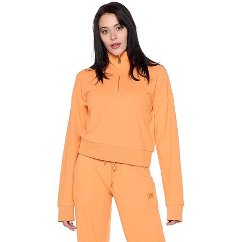 Leone 1947 Trenirka komplet Woman High Collar Relaxed Oranžna Slike