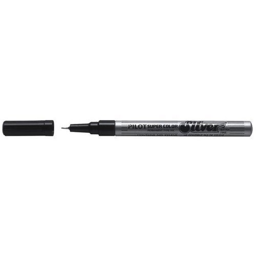 Pilot Marker Super Color, srebrn, ekstra fine Slike