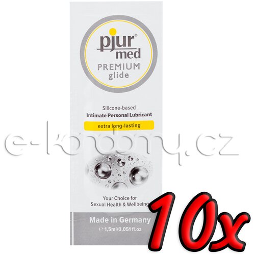 Pjur med Premium Glide 1,5ml 10 pack Slike