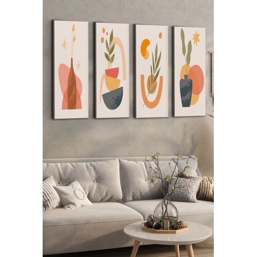 Wallity slika Ersycnvs4Asm7, 30x90 cm, 4 dijela Cene