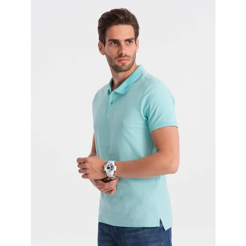 Ombre Men's pique knit polo shirt