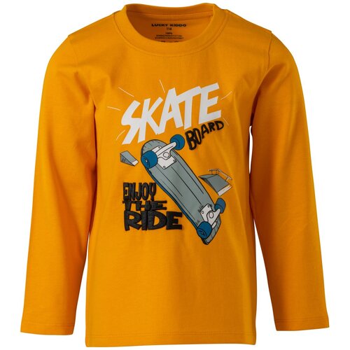 Lucky Kiddo majica DR LK-KBT LS 2_25 M žuta 152 Cijene