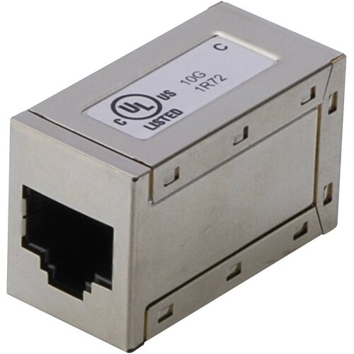 Digitus RJ45 omrežni adapter CAT 5\, CAT 5e\, CAT 6 [1x RJ45 vtičnica - 1x RJ45 vtičnica] siva, (20429901) Cene