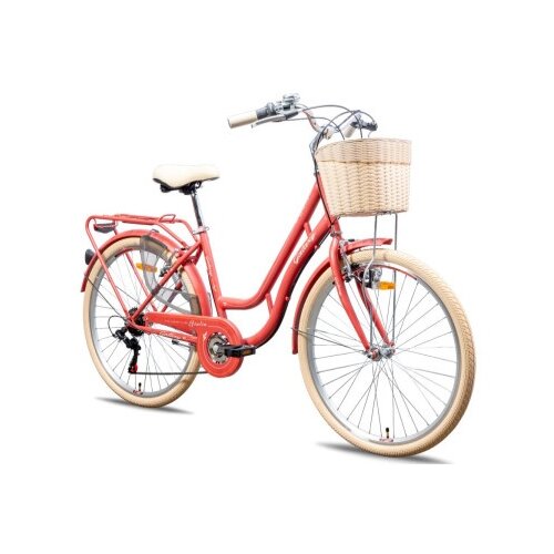 Galaxy Bicikl giulia 26"/6 koral/crvena mat ( 650230 ) Cene