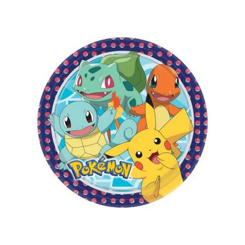 Amscan TANJIR 23 CM POKEMON 8 KOM Cijene