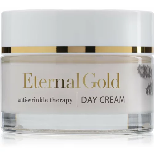 Organique Eternal Gold Anti-Wrinkle Therapy dnevna krema proti gubam za suho in občutljivo kožo 50 ml