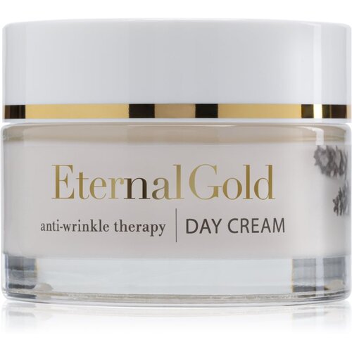 Organique Eternal Gold Anti-Wrinkle Therapy dnevna krema protiv bora za suho i osjetljivo lice 50 ml Slike