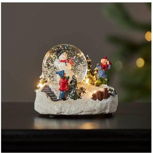 Eglo 411482 - LED božićna dekoracija WINTERVILLE LED/2xAAA snežna kugla Cene