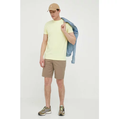 United Colors Of Benetton Kratke hlače moški, rjava barva