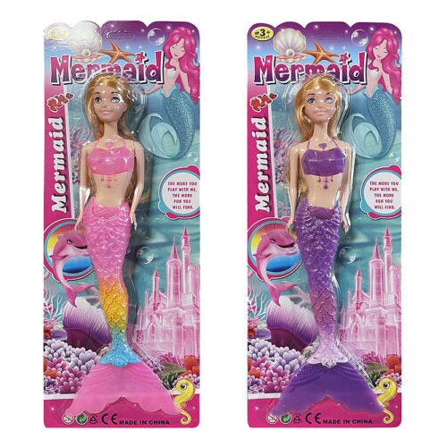  Lutka Sirena 29 cm &amp;ndash; Čarobna igrača za male sanjače Vijolična Slike