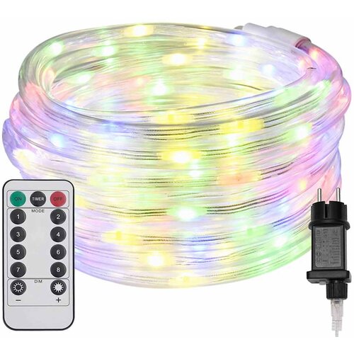 vidaXL Osvetljena vrv med 480 LED večbarvno 20 m PVC, (5000074771) Cene