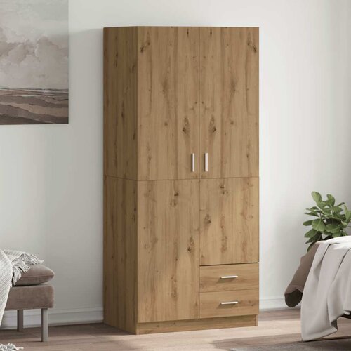  Ormar Artisan hrast 80x52x180 cm izrađeno drvo Slike