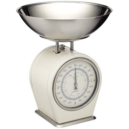 Kitchen Craft Krem kuhinjska tehtnica Kitchen Craft Living Nostalgia , zmogljivost 4 kg Cene