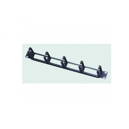Netiks Nosač kabla sa obujmicama 1U / 19 - sa 5 prstenova (Full P-016D-1U-BK) Cene