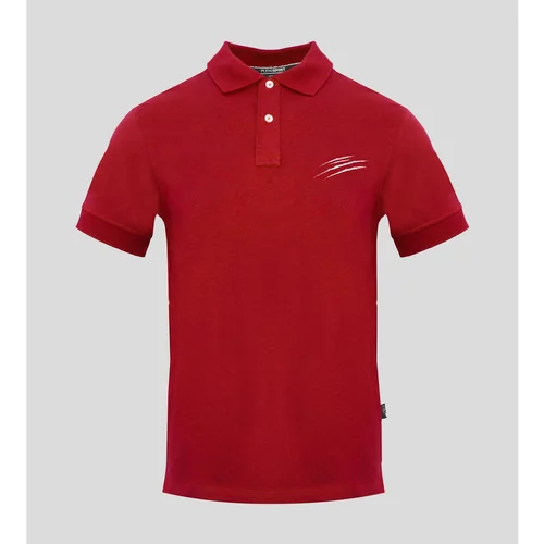 Philipp Plein Sport Polo majice kratki rokavi - pips504 Rdeča
