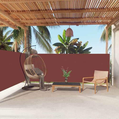 vidaXL Uvlačiva bočna tenda smeđa 140 x 600 cm Cijene